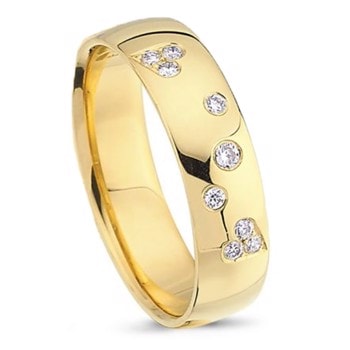 Model A4018-14G-DAME, guld hos Guldsmykket.dk